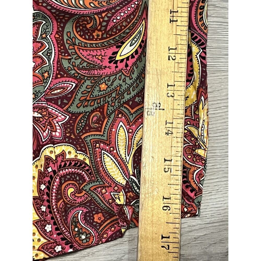 Coofandy Men's Paisley Cotton Long Sleeve XL Floral Print Casual Retro Button - Picture 7 of 8